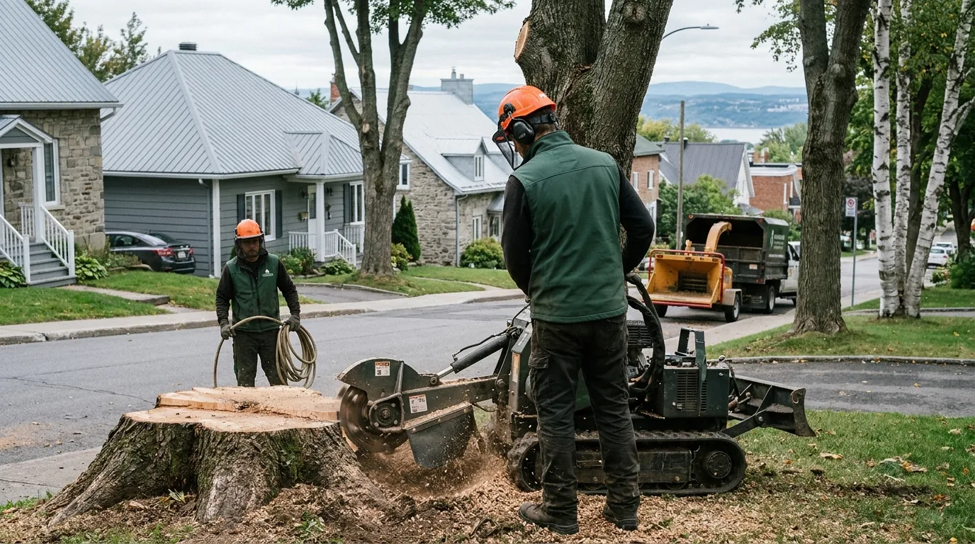 Essouchage : méthodes, prix et quand intervenir (Québec)