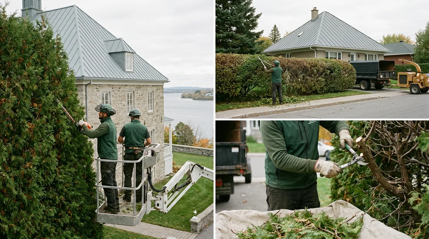 Taille des haies au Québec : obligations municipales et bonnes pratiques (Québec)